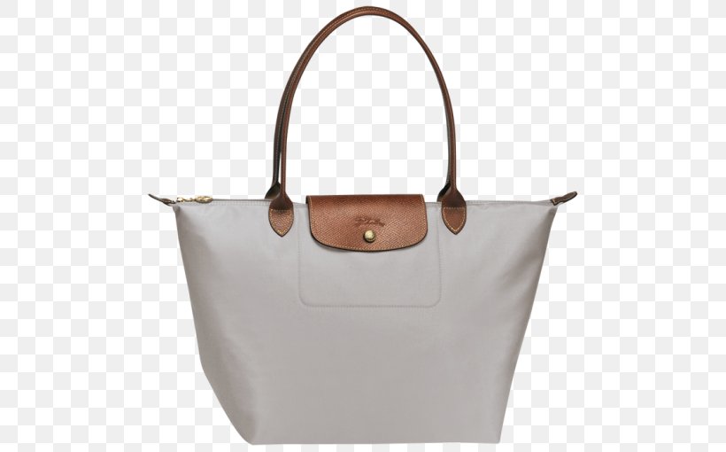 Longchamp Tote Bag Handbag Pliage, PNG, 510x510px, Longchamp, Backpack, Bag, Beige, Brand Download Free