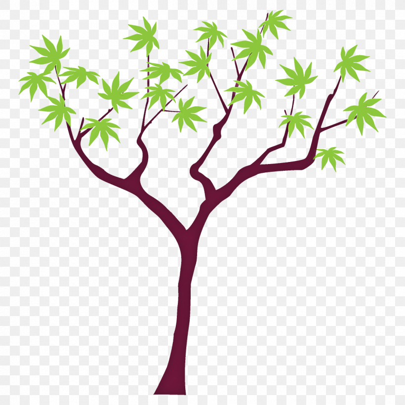 Plane, PNG, 1200x1200px, Maple Tree, Branch, Cartoon Tree, Flower, Leaf Download Free