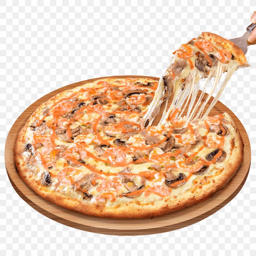Sicilian Pizza Caridean Shrimp Panzerotti Sicilian Cuisine, PNG, 1000x1000px, Sicilian Pizza, American Food, Caper, Caridean Shrimp, Cheese Download Free