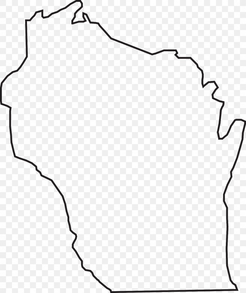 Wisconsin Vector Map Clip Art, PNG, 1075x1280px, Wisconsin, Area, Black, Black And White, Blank Map Download Free