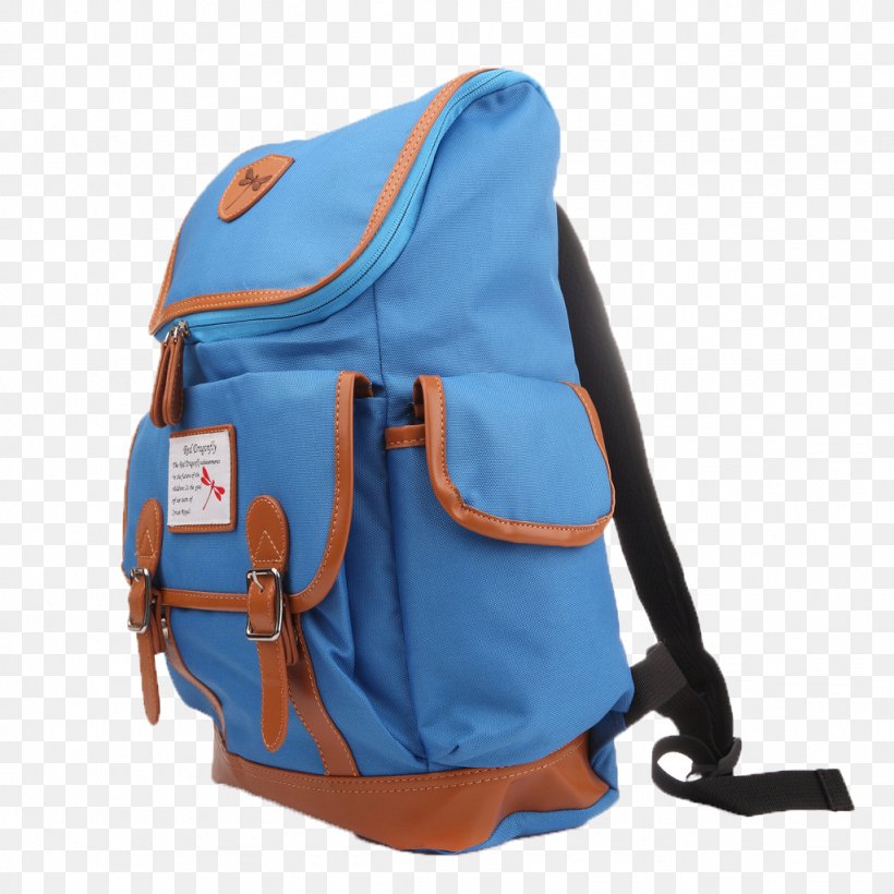 Bag Backpack, PNG, 1024x1024px, Bag, Azure, Backpack, Blue, Cobalt Blue Download Free