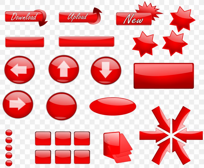 Button Clip Art, PNG, 2400x1977px, Button, Color, Red, Text, Web Button Download Free