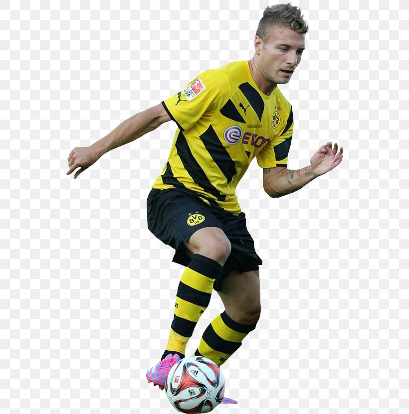 Ciro Immobile Soccer Player Borussia Dortmund Italy National Football Team, PNG, 554x831px, Ciro Immobile, Ball, Borussia Dortmund, Clothing, Football Download Free