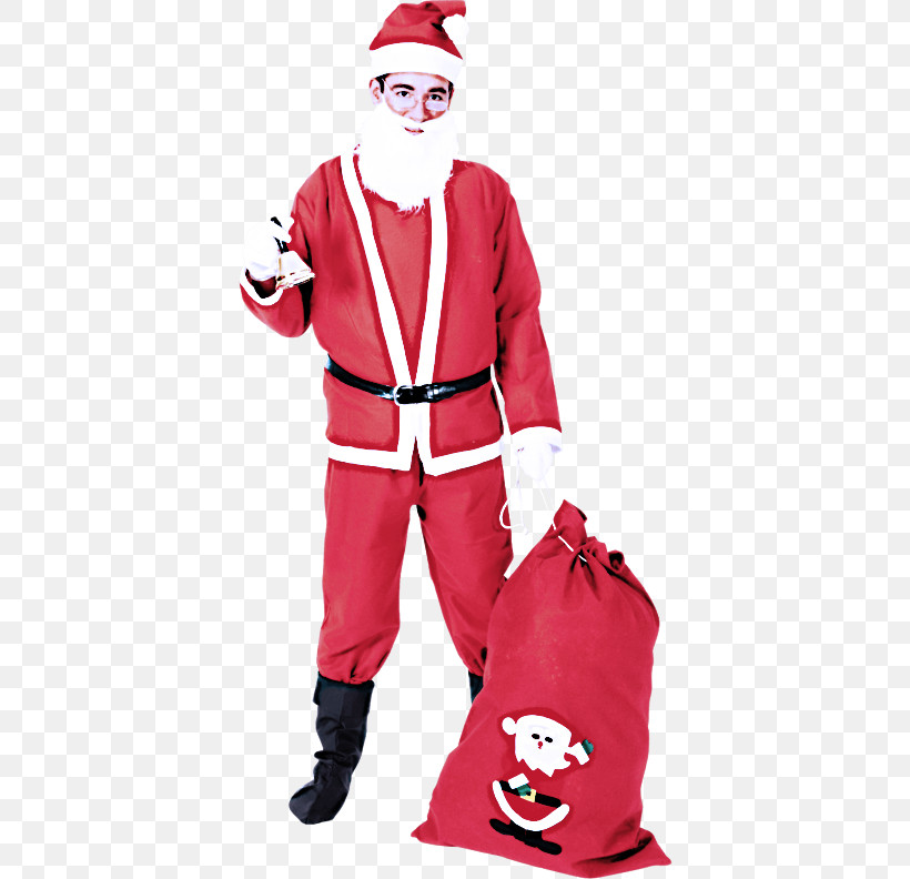 Santa Claus, PNG, 500x792px, Santa Claus, Costume, Costume Accessory, Pajamas Download Free