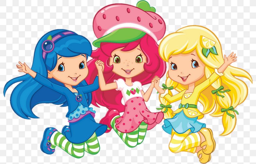 Strawberry Shortcake Blueberry Muffin Doll with Blue Hair - wide 10