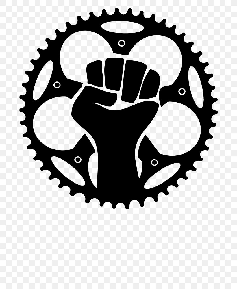 Bicycle Cranks T-shirt Bicycle Chains Clip Art, PNG, 750x1000px