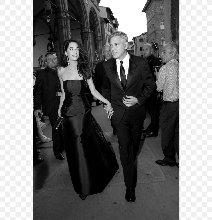 Celebrity Actor Golden Globe Award Marriage, PNG, 700x850px, Celebrity, Actor, Amal Clooney, Black, Black And White Download Free