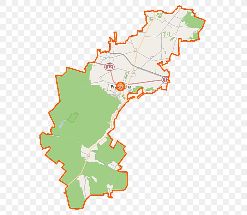 Hucisko, Przysucha County Ruski Bród Beźnik Pomyków, Masovian Voivodeship, PNG, 592x714px, Map, Area, Locator Map, Poland, Tree Download Free