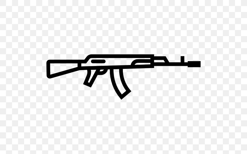 AK-47 Weapon Firearm, PNG, 512x512px, Watercolor, Cartoon, Flower, Frame, Heart Download Free