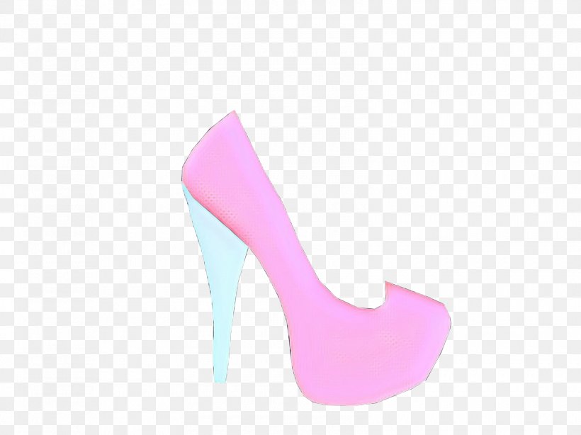 Footwear Pink High Heels Violet Shoe, PNG, 1600x1199px, Pop Art, Court Shoe, Footwear, High Heels, Magenta Download Free