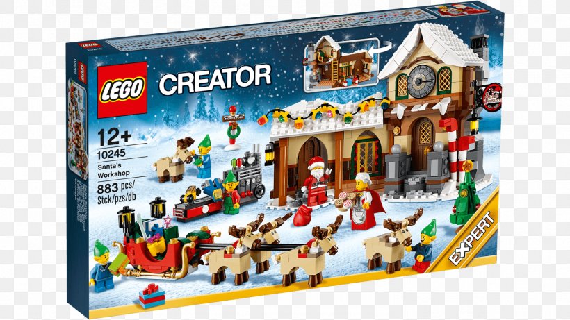 LEGO 10245 Creator Santa's Workshop Santa Claus Lego Creator Toy, PNG, 1488x837px, Santa Claus, Christmas, Educational Toys, Lego, Lego Canada Download Free