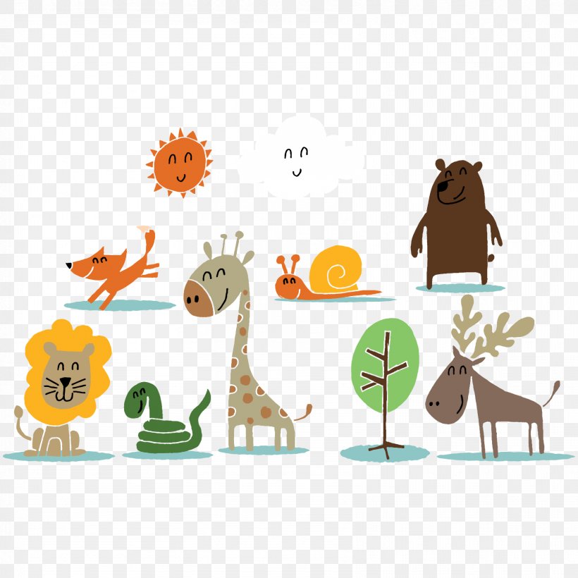 Animal Drawing Download, PNG, 1667x1667px, Animal, Art, Cartoon, Drawing, Orange Download Free