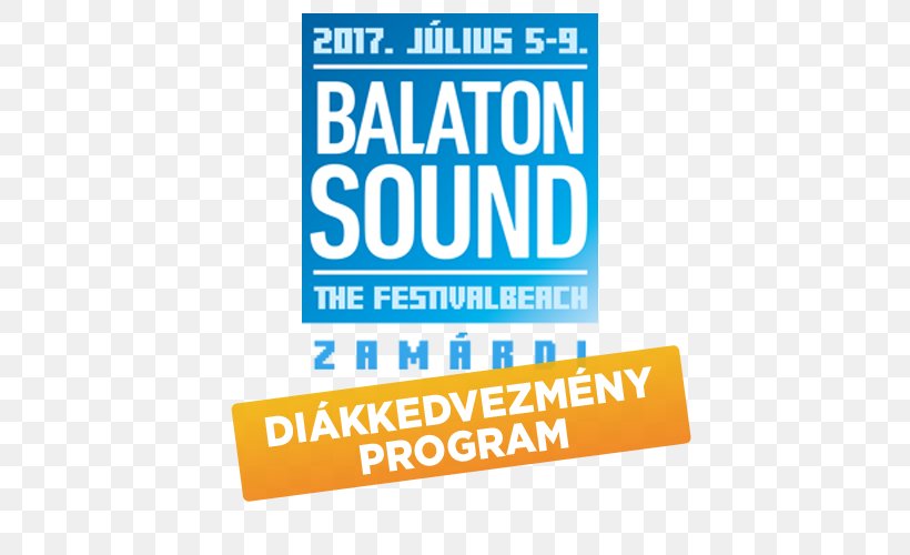 Balaton Sound Lake Balaton Logo Banner Brand, PNG, 500x500px, Lake Balaton, Advertising, Area, Banner, Brand Download Free