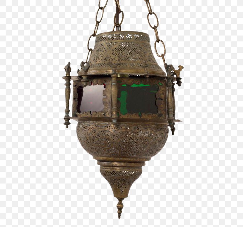Brass Glass Lantern Repoussé And Chasing Light, PNG, 480x767px, Brass, Antique, Glass, Incandescent Light Bulb, Lantern Download Free