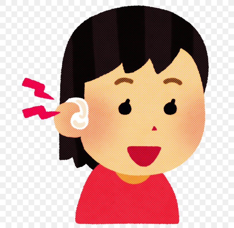 Cartoon Face Cheek Facial Expression Nose, PNG, 740x800px, Cartoon, Animation, Black Hair, Cheek, Child Download Free