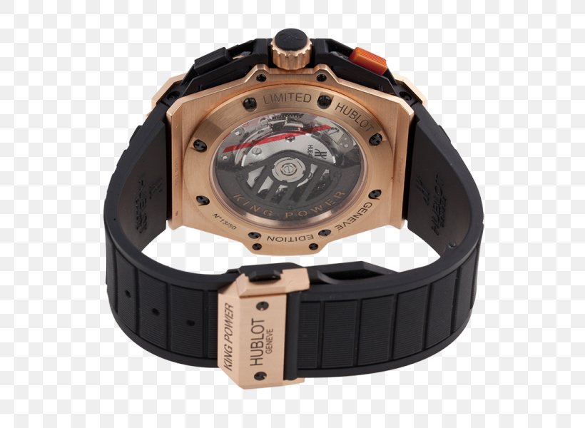 Hublot King Power Watch Strap Gold, PNG, 600x600px, Hublot, Bracelet, Brand, Counterfeit Watch, Gold Download Free