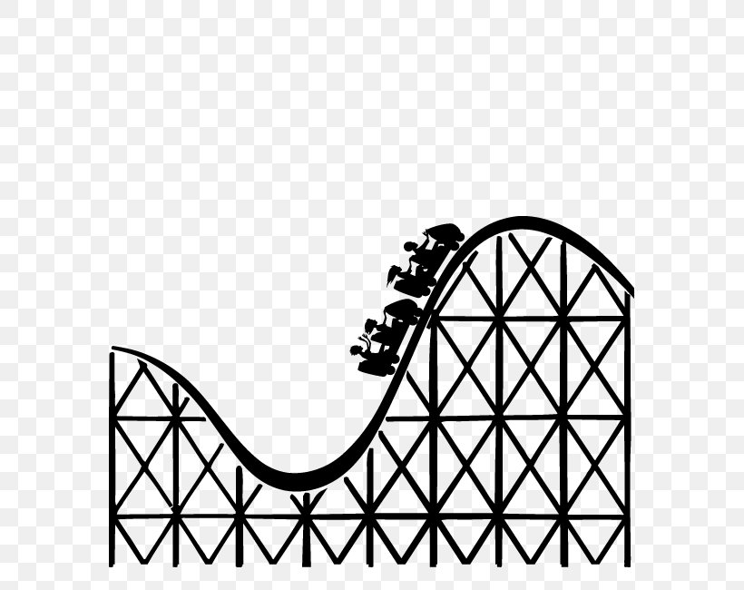 Roller Coaster Clip Art, PNG, 650x650px, Roller Coaster, Animation, Area,  Art, Black Download Free