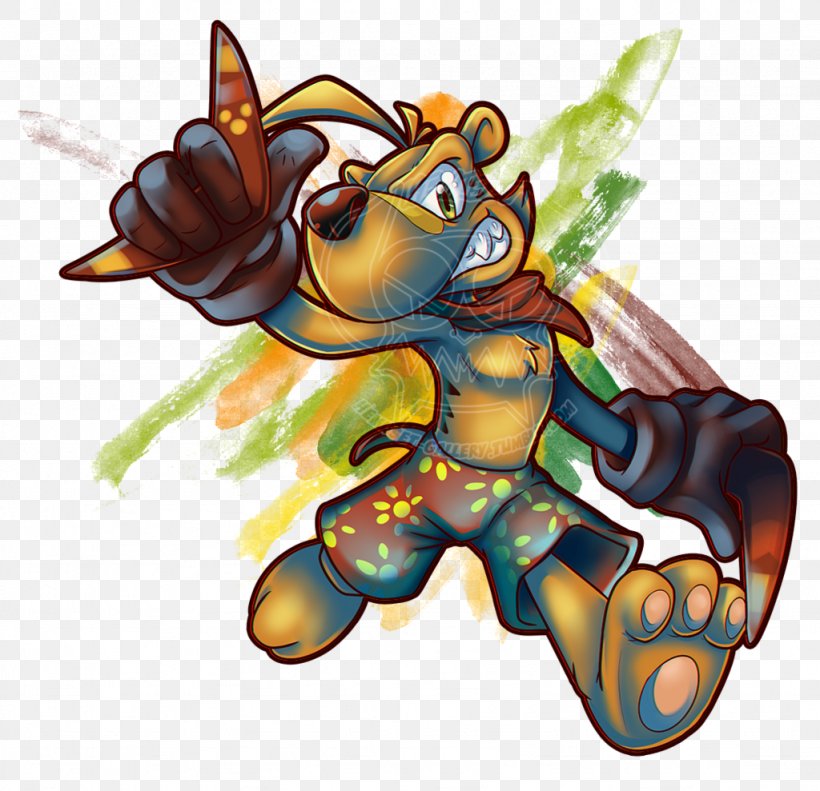 Ty The Tasmanian Tiger 2: Bush Rescue Ty The Tasmanian Tiger 4 Video Game Art, PNG, 1024x989px, Ty The Tasmanian Tiger, Art, Carnivoran, Cartoon, Dingo Download Free