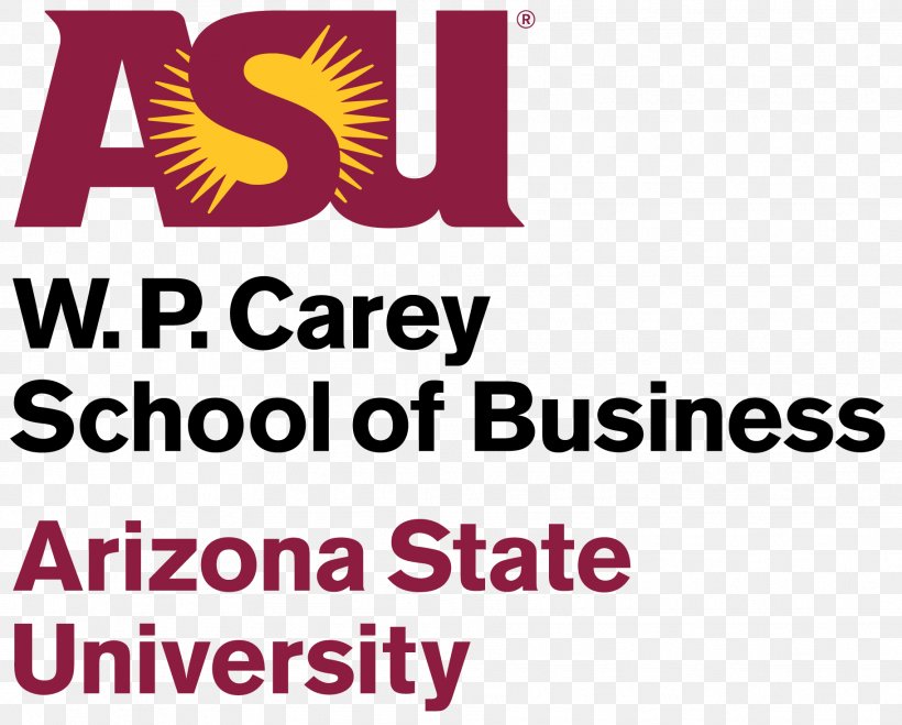 W. P. Carey School Of Business -Arizona State University Logo Business School, PNG, 1824x1468px, Arizona State University, Area, Arizona, Brand, Business School Download Free
