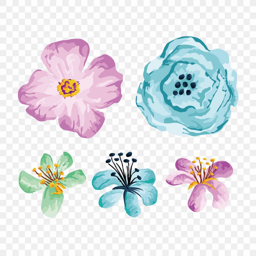 Flower Illustration, PNG, 1500x1500px, Flower, Cut Flowers, Floral Design, Flowering Plant, Illustrator Download Free