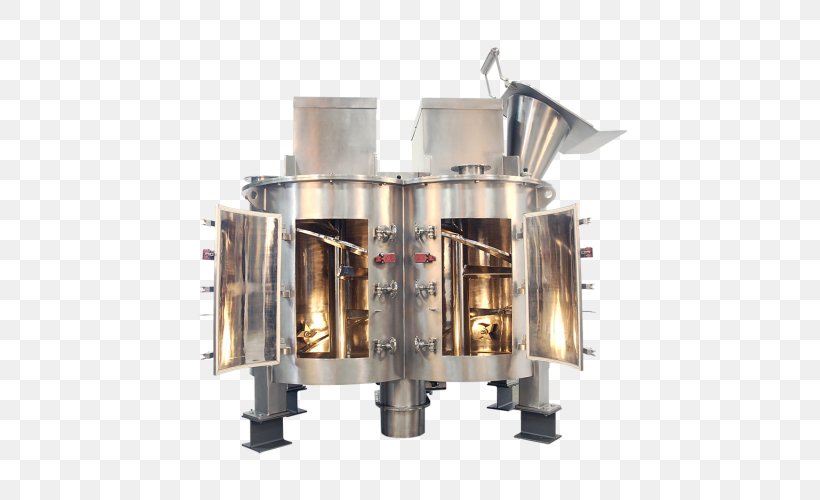 Industry Material Mixture Manufacturing Blender, PNG, 500x500px, Industry, Automation, Blender, Conveyor Belt, Intermediate Bulk Container Download Free