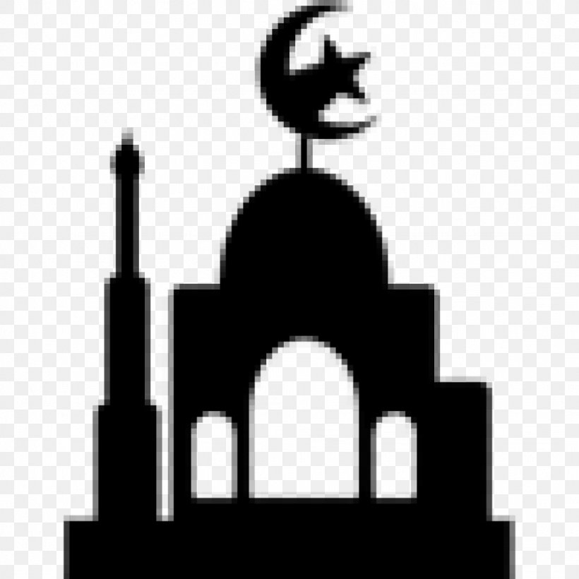 Al-Masjid An-Nabawi Sultan Qaboos Grand Mosque Logo Clip Art, PNG, 1024x1024px, Almasjid Annabawi, Arch, Black And White, Drawing, Islam Download Free