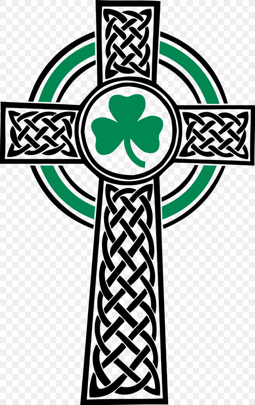 Celtic Cross Saint Patrick's Day Christian Cross Celtic Knot Saint Patrick's Saltire, PNG, 1058x1677px, Celtic Cross, Artwork, Black And White, Catholicism, Celtic Knot Download Free
