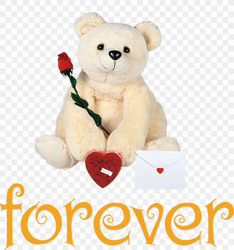 Love Forever Valentines Day, PNG, 2799x3000px, Love Forever, Bears, Birthday, Stuffed Toy, Teddy Bear Download Free