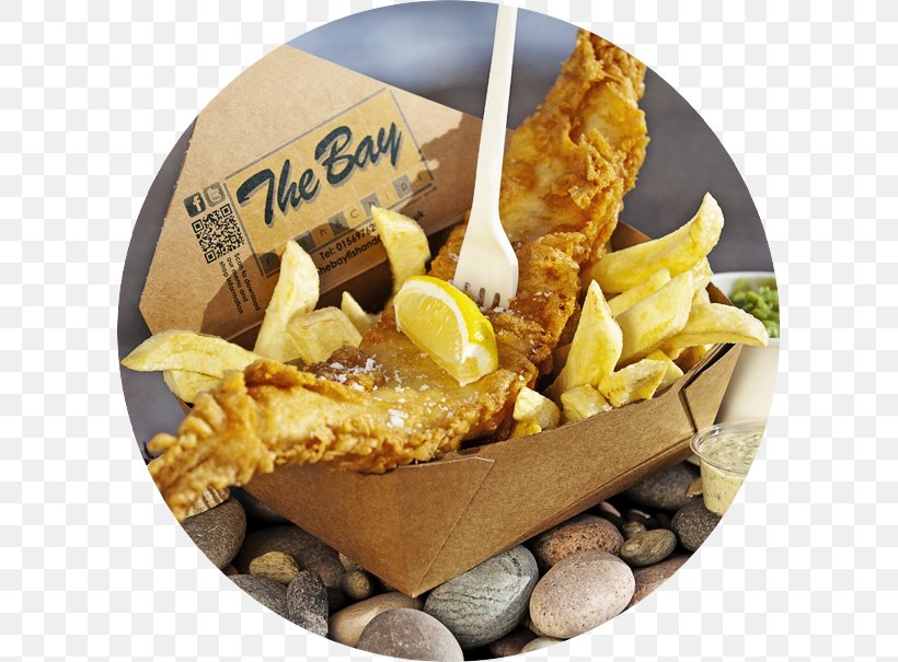 Fish And Chips The Bay Fish & Chips Fried Fish Haggis Fish And Chip Shop, PNG, 605x605px, Fish And Chips, Batter, Cuisine, Deep Frying, Dish Download Free