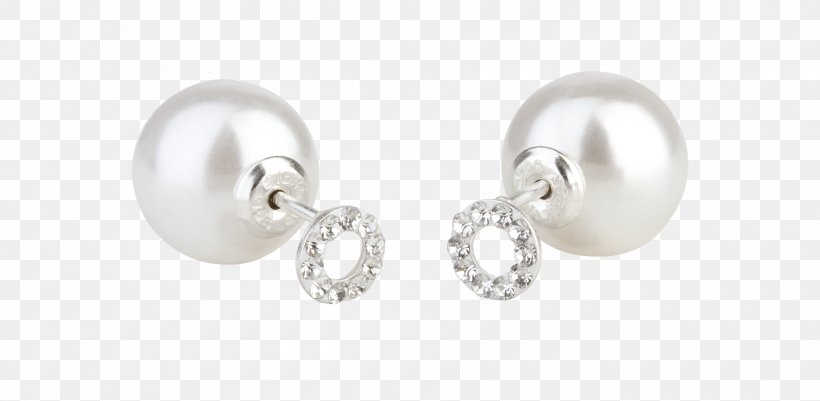 Pearl Earring Silver Body Jewellery, PNG, 1880x920px, Pearl, Body Jewellery, Body Jewelry, Earring, Earrings Download Free