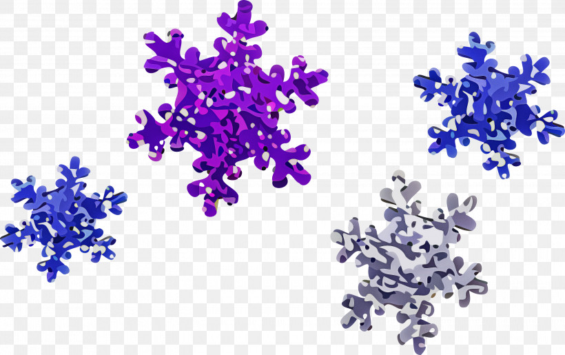 Christmas Ornament, PNG, 3000x1887px, Christmas Ornament, Cobalt Blue, Flower, Lavender, Lilac Download Free