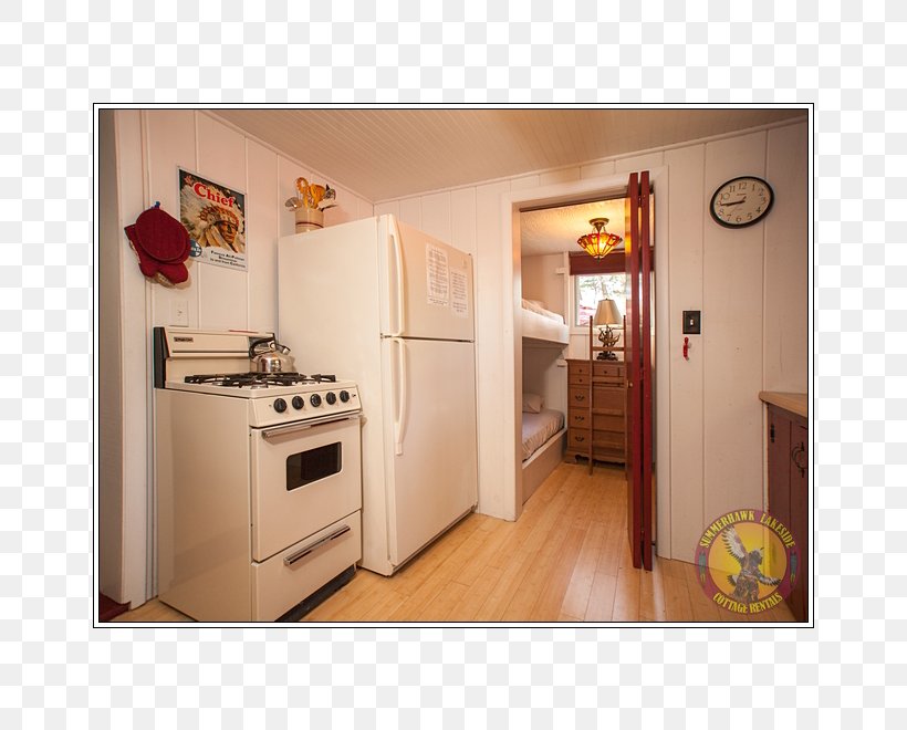 Cottage Home Appliance Room Kitchen Apartment, PNG, 660x660px, Cottage, Apartment, Bathroom, Bed, Bedroom Download Free