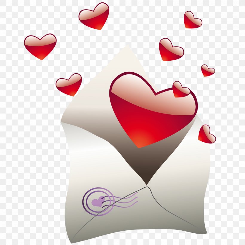 Valentine's Day Clip Art Portable Network Graphics Heart Letter, PNG, 2000x2000px, Heart, Greeting Note Cards, Letter, Love, Love Letter Download Free