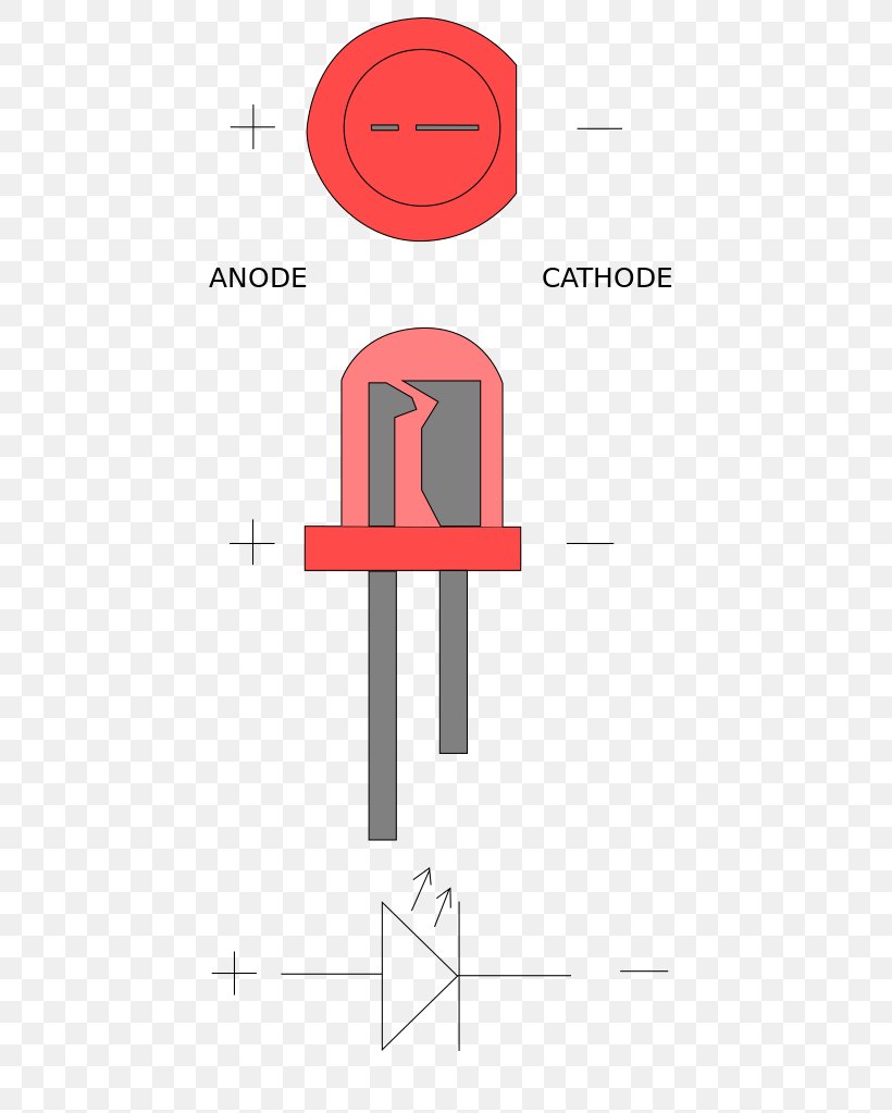 Anode Cathode Light-emitting Diode Zener Diode, PNG, 452x1023px, Anode, Arduino, Area, Cathode, Diagram Download Free