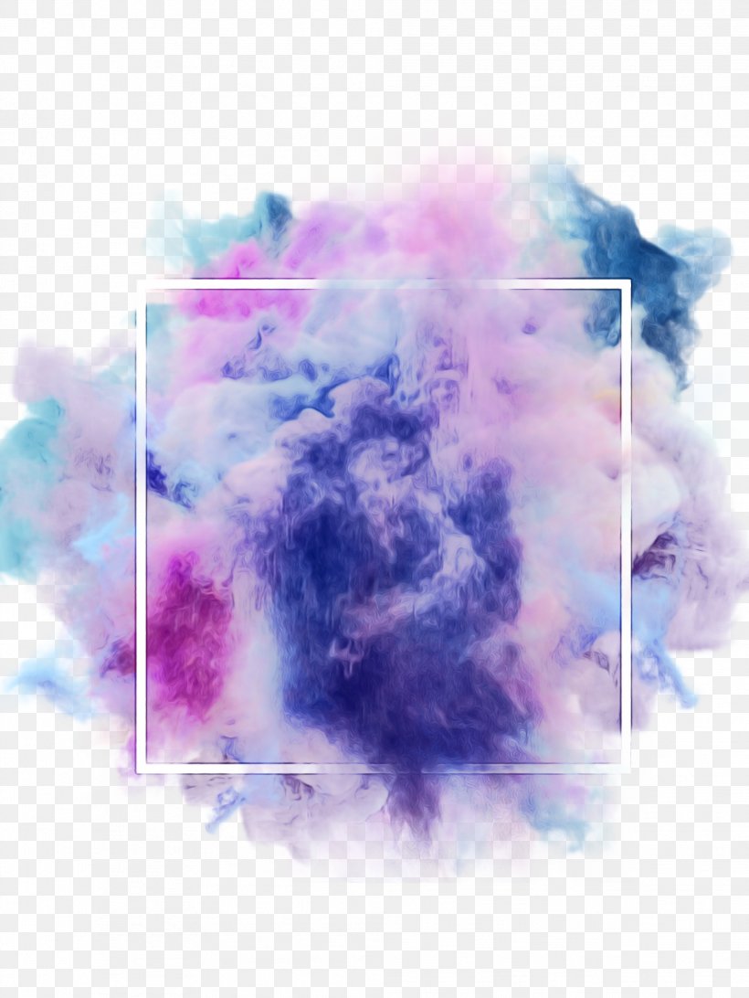 Purple Blue Violet Cloud Sky, PNG, 1983x2643px, Watercolor, Blue, Cloud, Dye, Meteorological Phenomenon Download Free