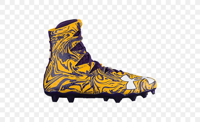 blue and yellow under armour cleats