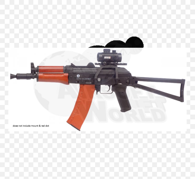 Airsoft Guns AKS-74U AK-47 AK-74, PNG, 750x750px, Watercolor, Cartoon, Flower, Frame, Heart Download Free