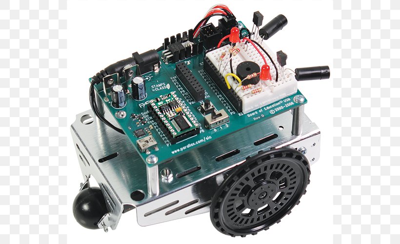 Boe-Bot Parallax Inc. Robot Kit BASIC, PNG, 700x500px, Boebot, Arduino, Basic, Basic Stamp, Electronic Component Download Free