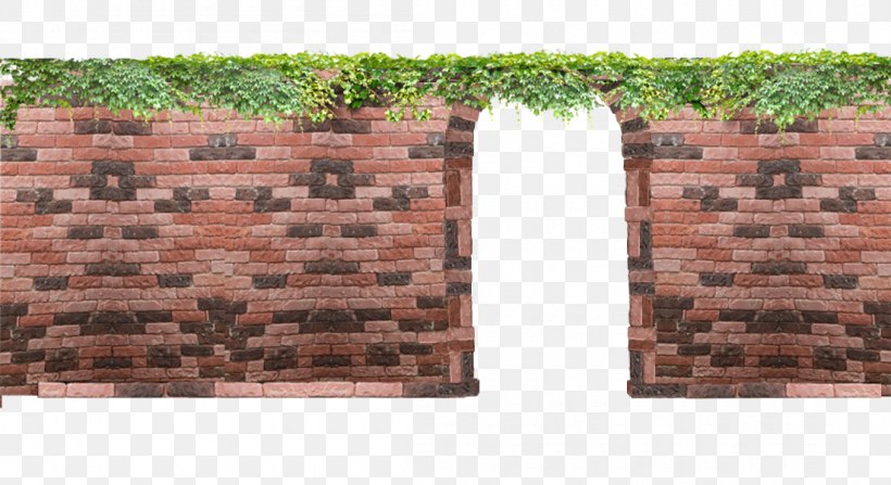 Brick Wall Icon, PNG, 1100x600px, Brick, Arch, Brickwork, Grass, Material Download Free