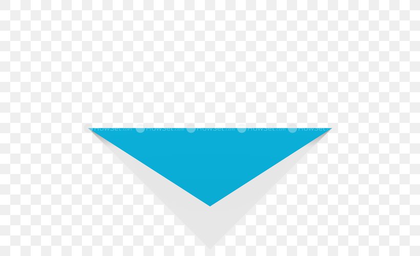 Paper Airplane Triangle Origami, PNG, 500x500px, Paper, Airplane, Aqua, Azure, Blue Download Free