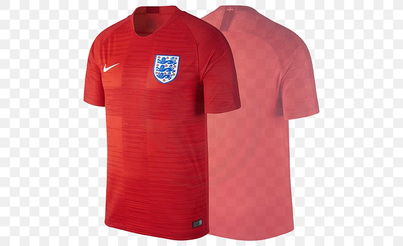 2018 World Cup England National Football Team T-shirt England At The FIFA World Cup Jersey, PNG, 500x500px, 2018 World Cup, Active Shirt, England National Football Team, Football, Jersey Download Free