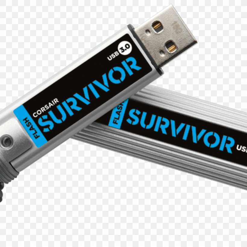 USB Flash Drives Corsair Flash Survivor Stealth USB 3.0 Flash Memory, PNG, 1024x1024px, Usb Flash Drives, Computer Component, Computer Data Storage, Computer Memory, Corsair Components Download Free