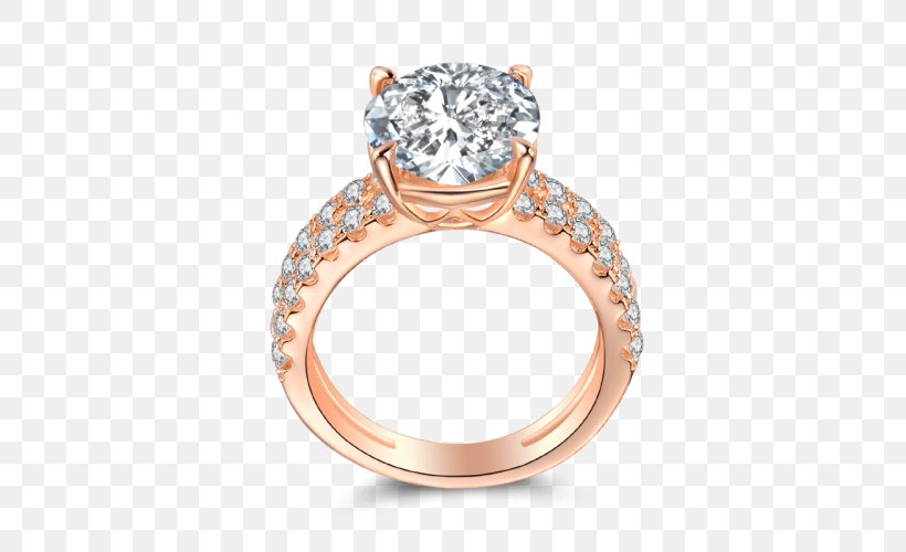 Wedding Ring Engagement Ring Diamond Gold, PNG, 500x500px, Ring, Body Jewelry, Brilliant, Carat, Diamond Download Free