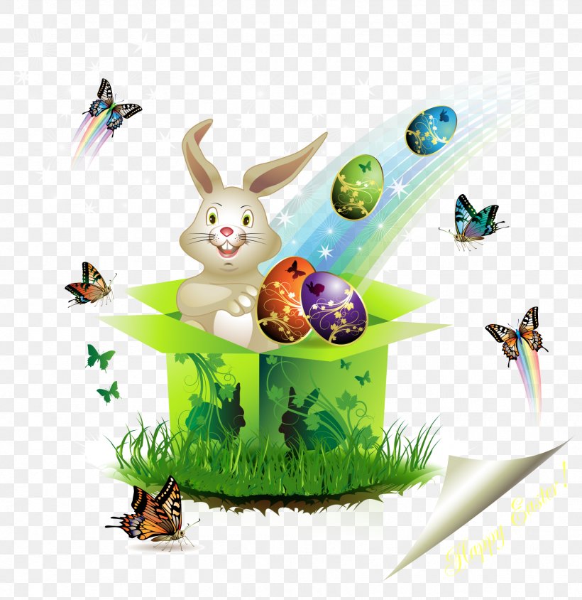 Butterfly Easter Egg Clip Art, PNG, 1666x1716px, Butterfly, Christmas, Christmas Decoration, Easter, Easter Bunny Download Free