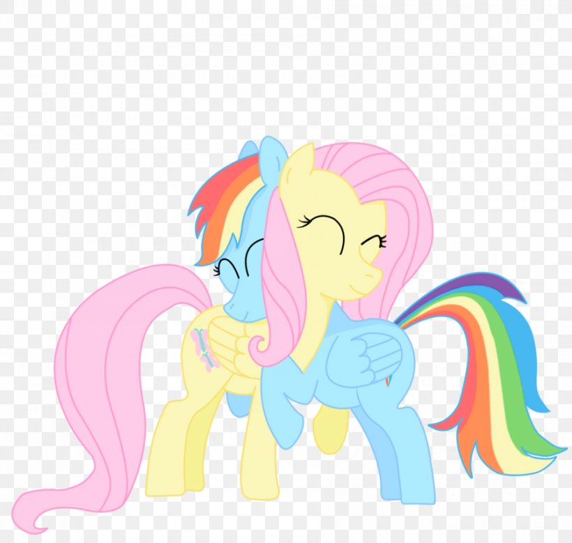 Pony Fluttershy Rainbow Dash Horse Cutie Mark Crusaders, PNG, 900x856px, Watercolor, Cartoon, Flower, Frame, Heart Download Free