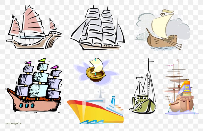 Boat Sailing Ship Cartoon Watercraft, PNG, 2687x1738px, Boat, Caravel, Cartoon, Galleon, Naval Architecture Download Free