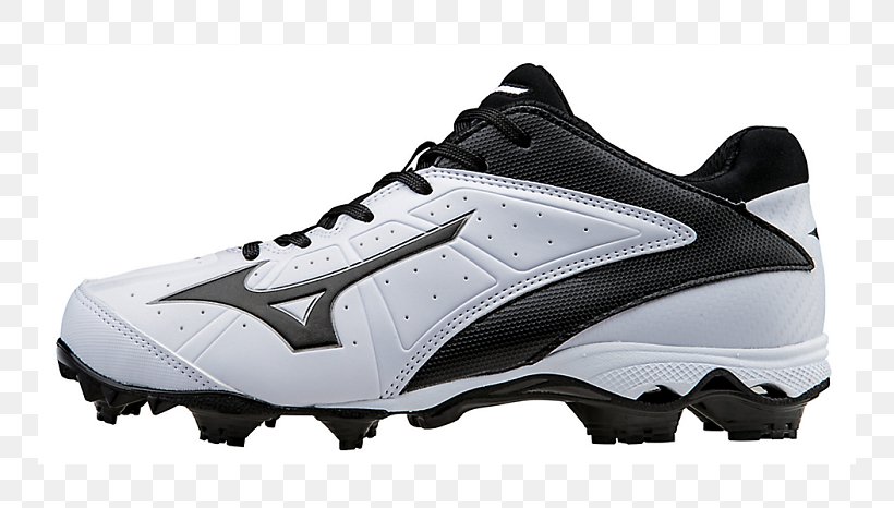 Nike Air Max Cleat Mizuno Corporation Fastpitch Softball, PNG, 750x466px, Nike Air Max, Athletic Shoe, Black, Cleat, Cross Training Shoe Download Free
