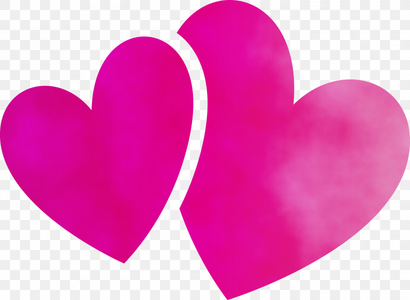 Pink M M-095 Heart M-095, PNG, 2999x2196px, Watercolor, Heart, M095, Paint, Pink M Download Free