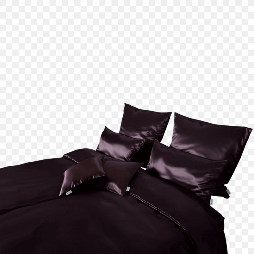 Bed Sheets Plauener Seidenweberei GmbH Silk Bed Frame Pillow, PNG, 1200x1200px, Bed Sheets, Bed, Bed Frame, Bed Sheet, Black Download Free