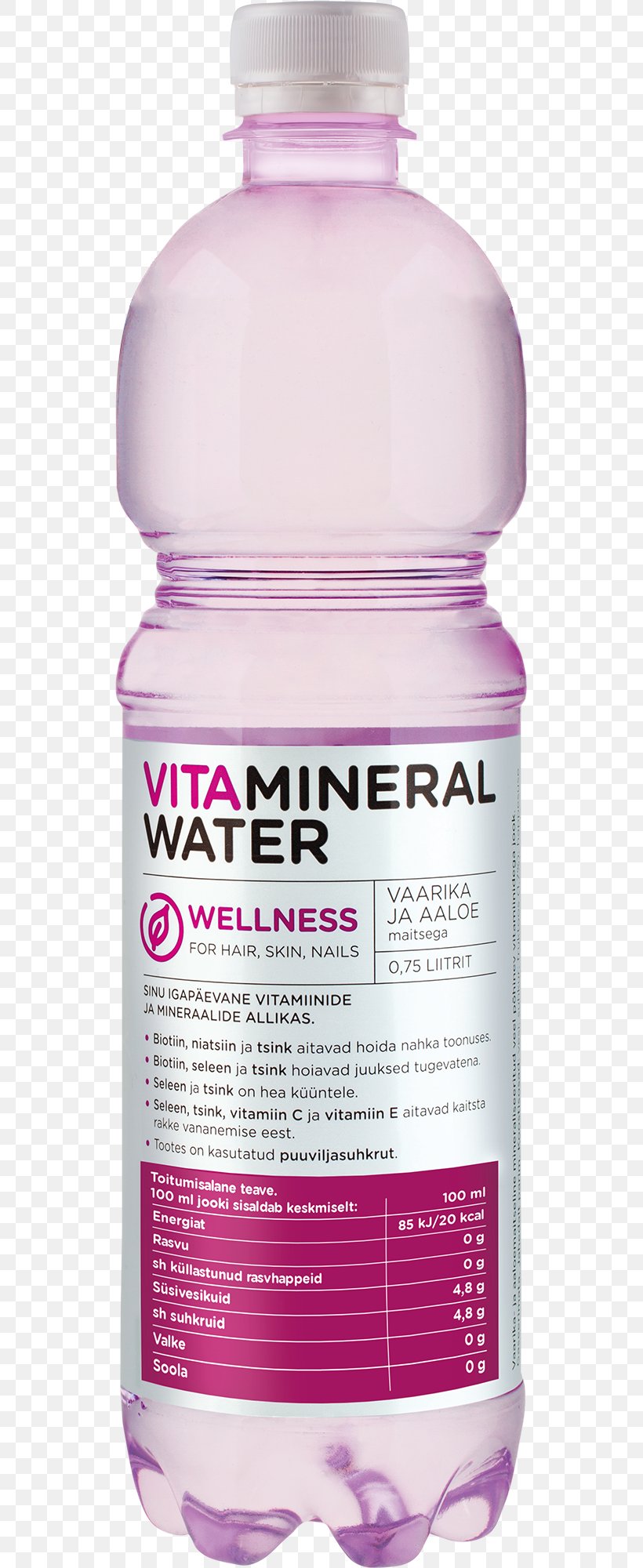 Enhanced Water Liquid Mineral Health, Fitness And Wellness, PNG, 525x2000px, Water, Aloe Vera, Aloes, Drink, Enhanced Water Download Free